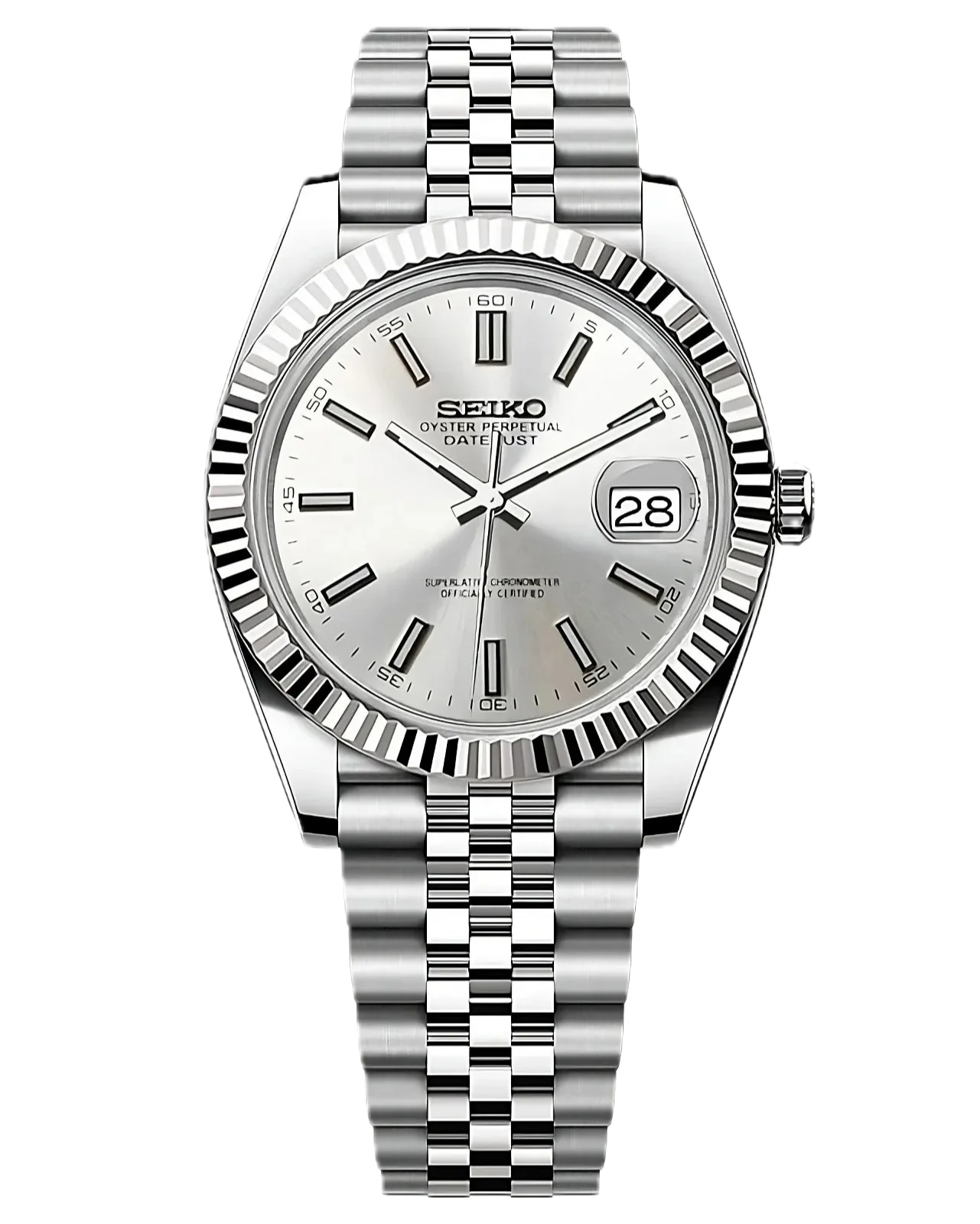 Seiko Datejust Silver