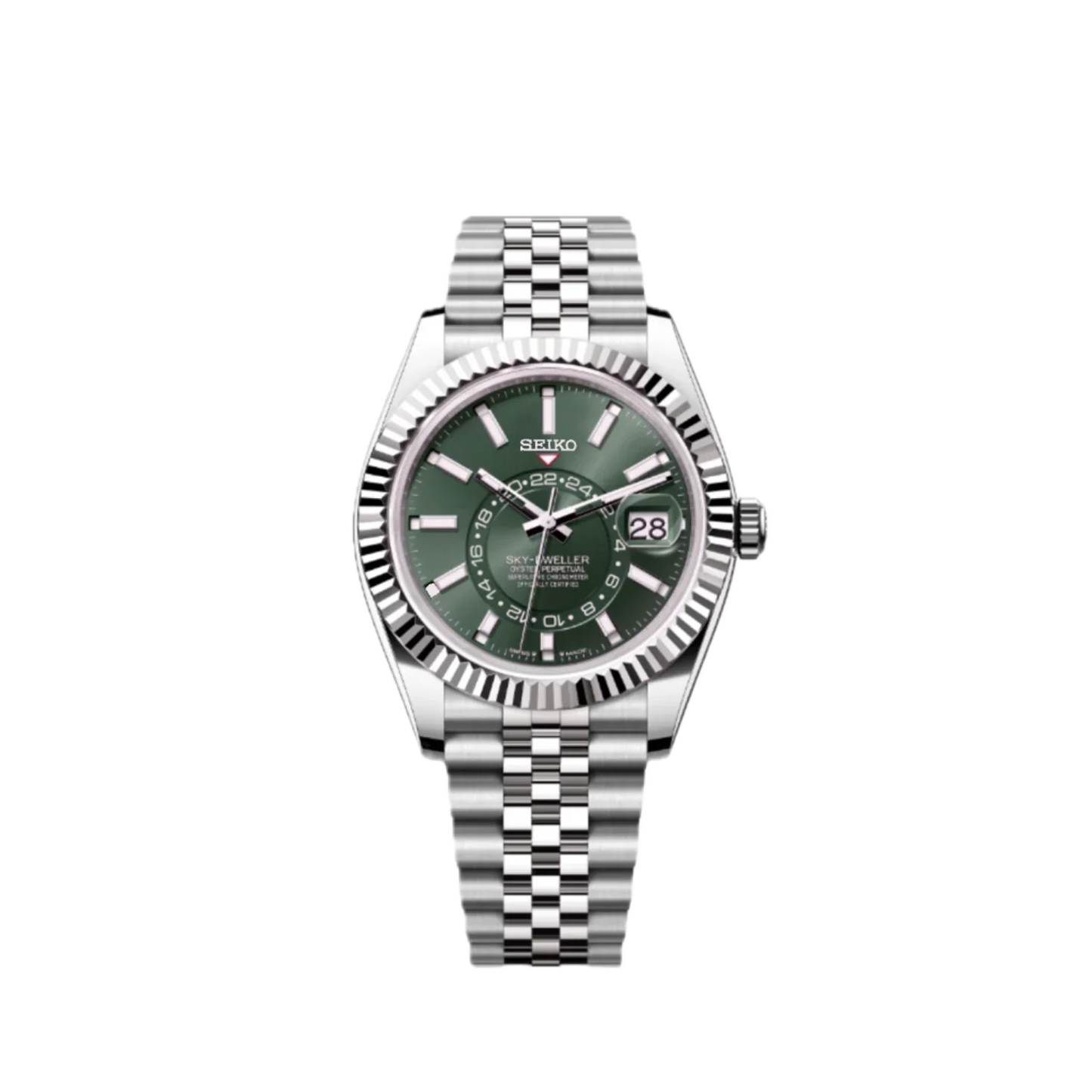 Seiko Sky Dweller Olive Green