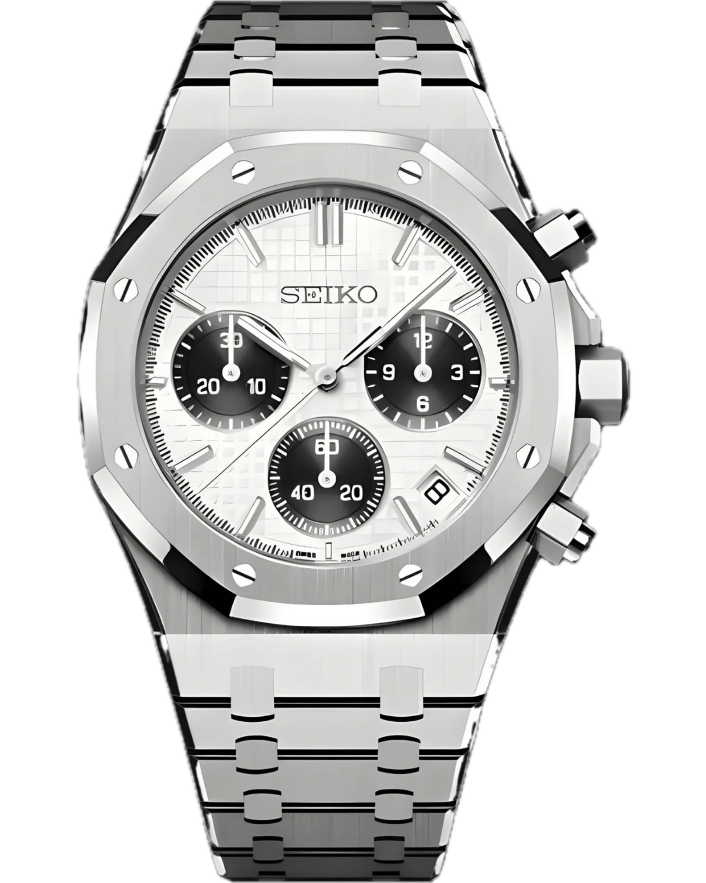 Seiko Royal Oak Chronograph Panda