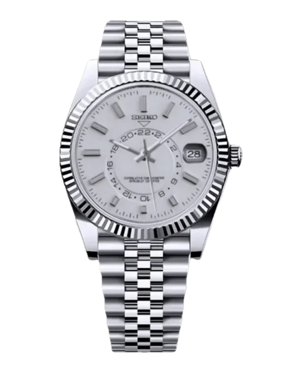 Seiko Sky Dweller White