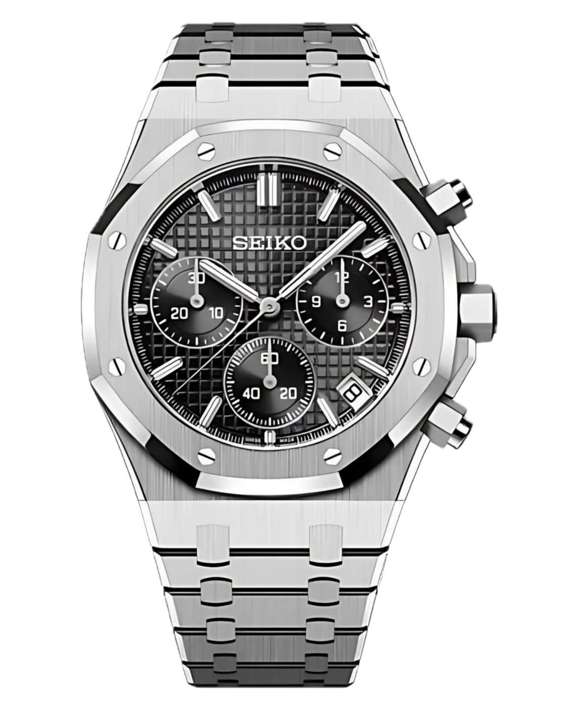 Seiko Royal Oak Chronograph Black