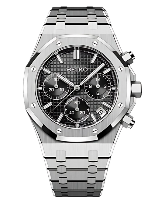 Seiko Royal Oak Chronograph Black