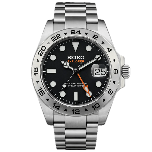 Seiko GMT Explorer Black