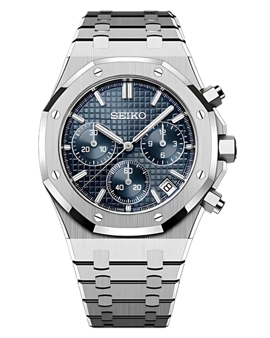 Seiko Royal Oak Chronograph Blue