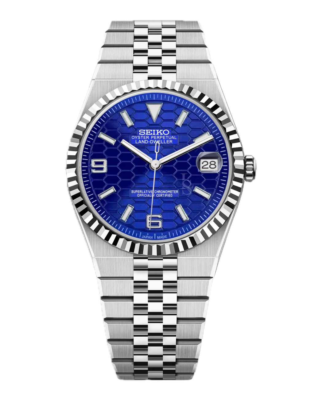 Seiko Land Dweller Blue