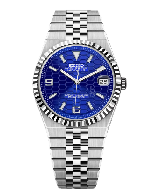Seiko Land Dweller Blue