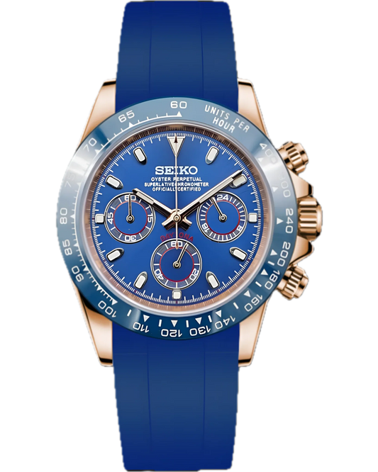 Seiko Daytona Triple Blue