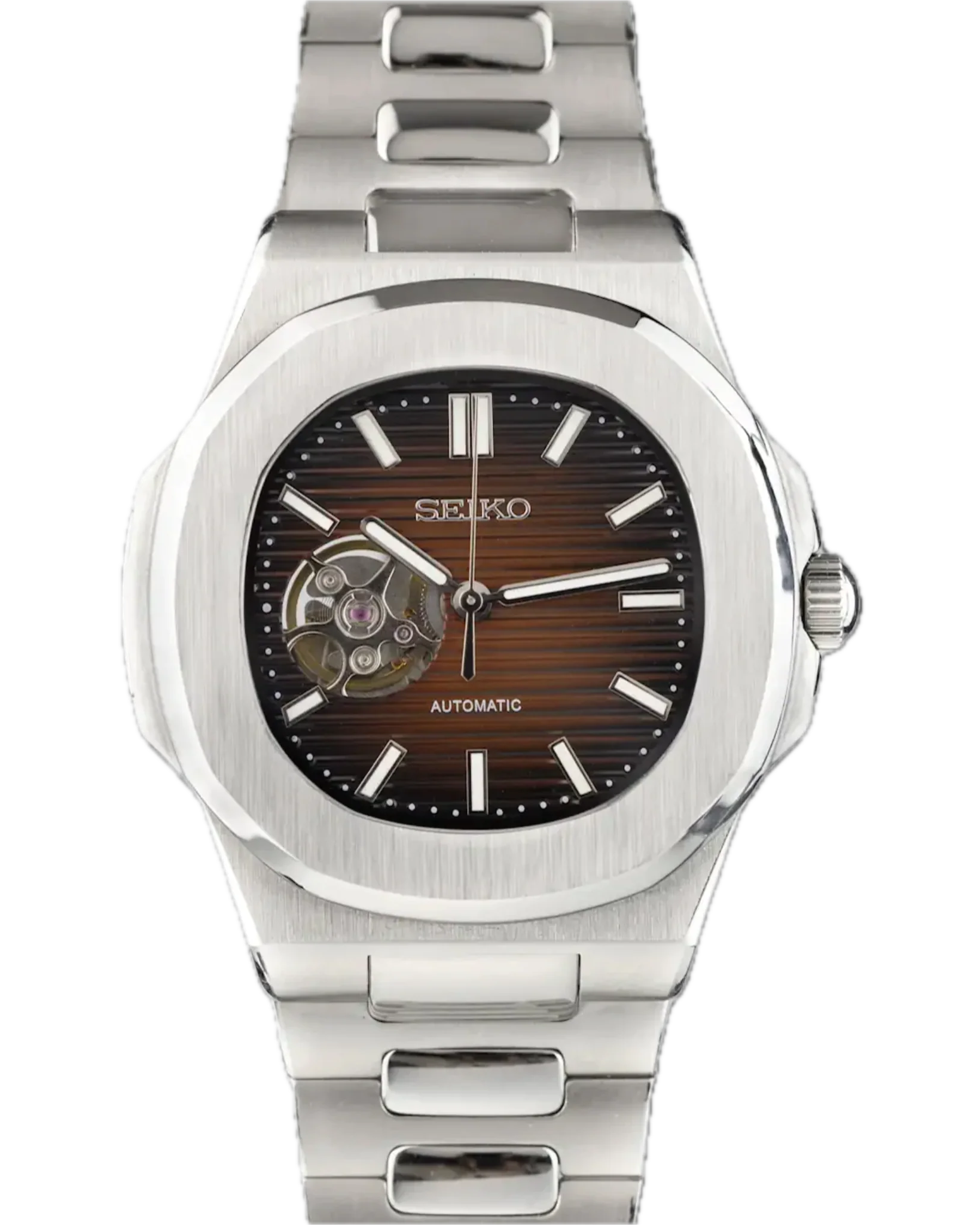 Nautilus Open Heart Brown