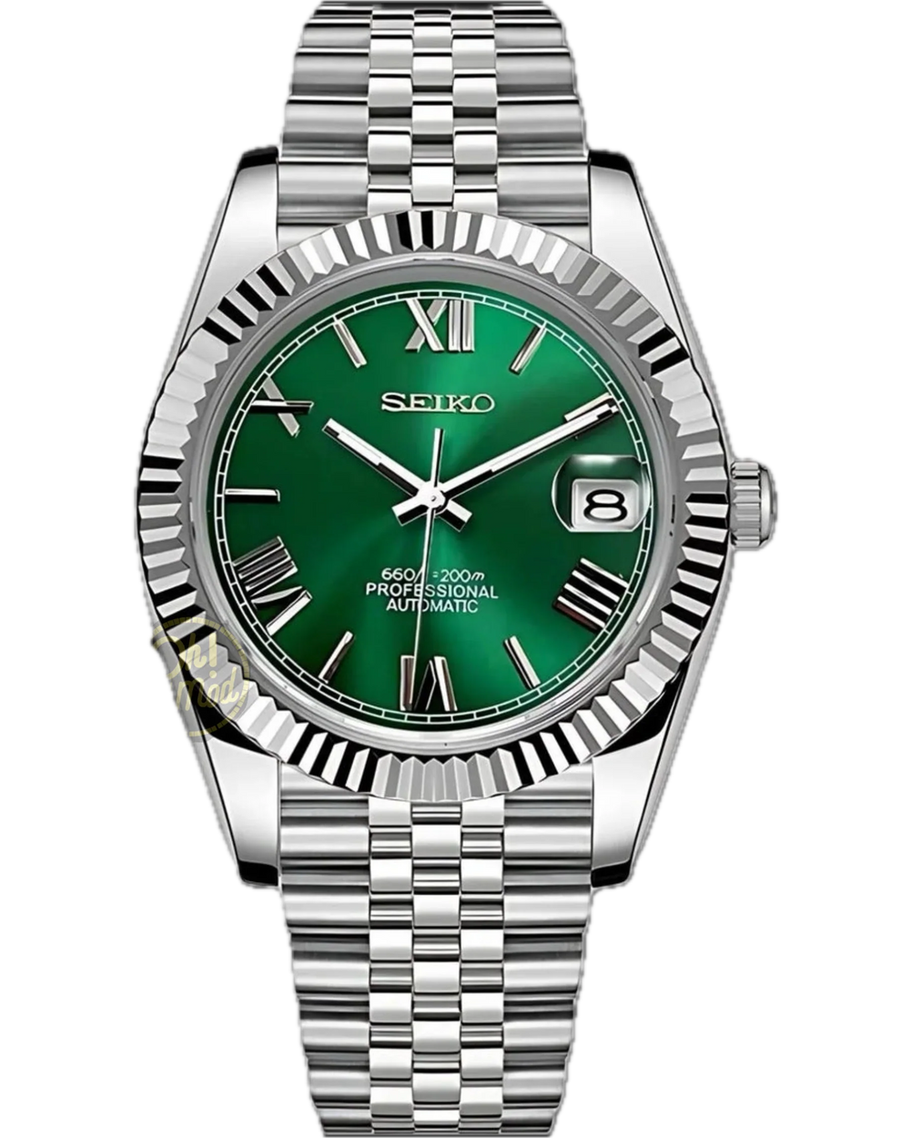 Datejust Roman Numbers Green