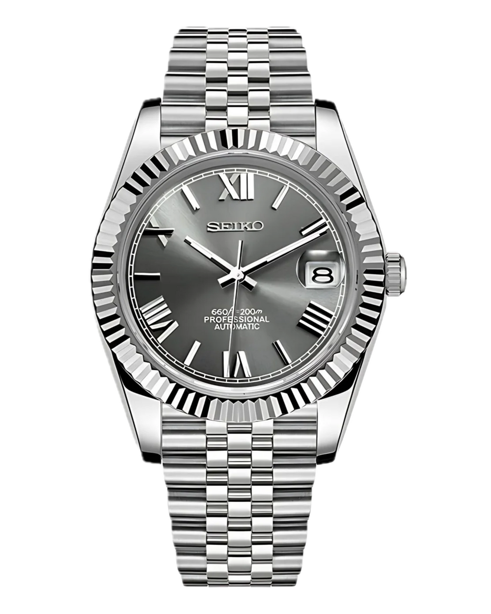 Datejust Roman Numbers Grey