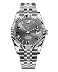 Datejust Roman Numbers Grey
