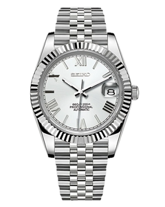 Datejust Roman Numbers Silver