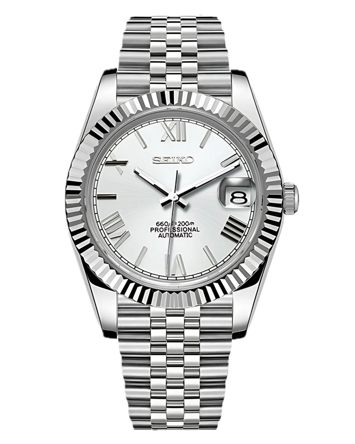 Datejust Roman Numbers Silver