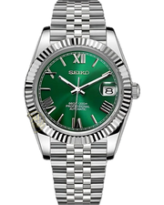 Datejust Roman Numbers Green