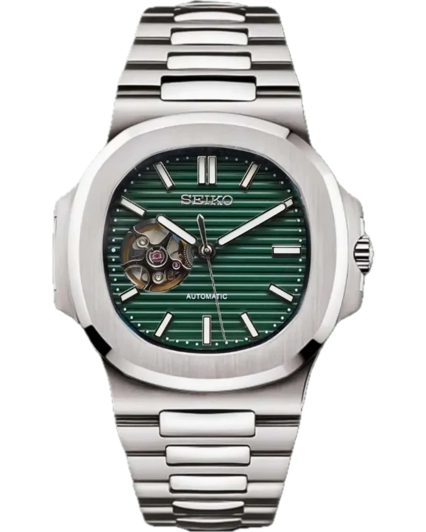 Seiko Nautilus Open Heart Green