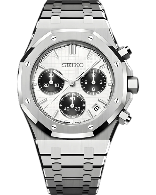 Seiko Royal Oak Chronograph Panda