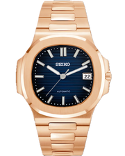 Nautilus Rosegold Blue