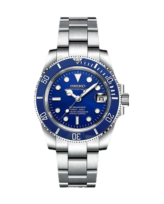 Seiko Submariner Blue