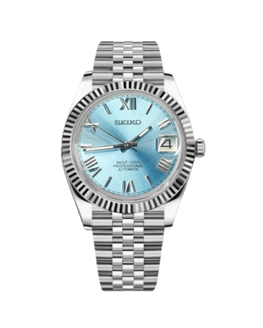 Seiko Datejust Roman Numbers Tiffany