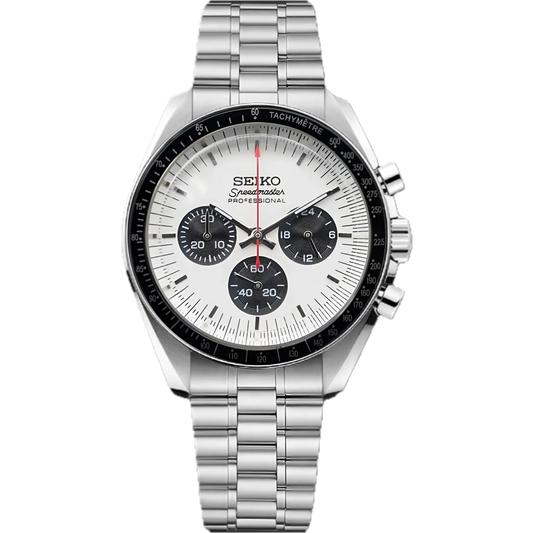 Seiko Speedmaster White and Orange